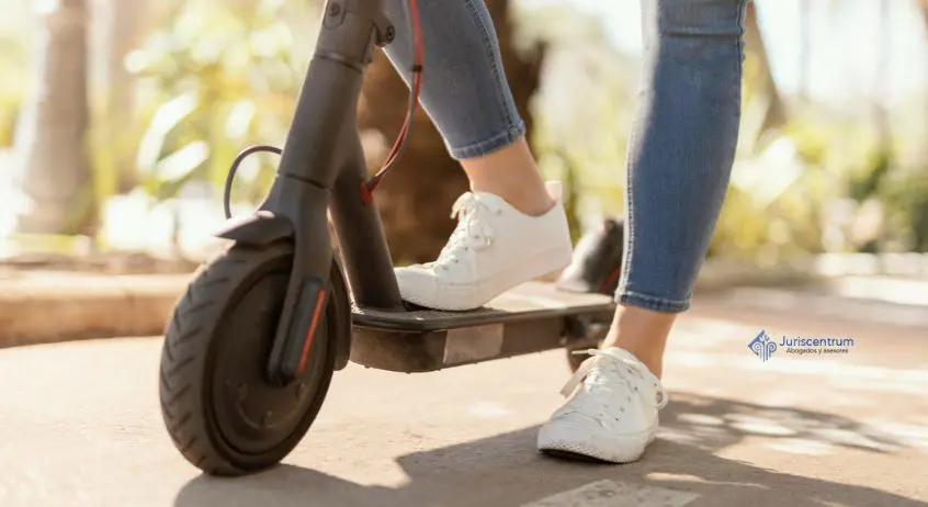 Accidente de patinete en Madrid